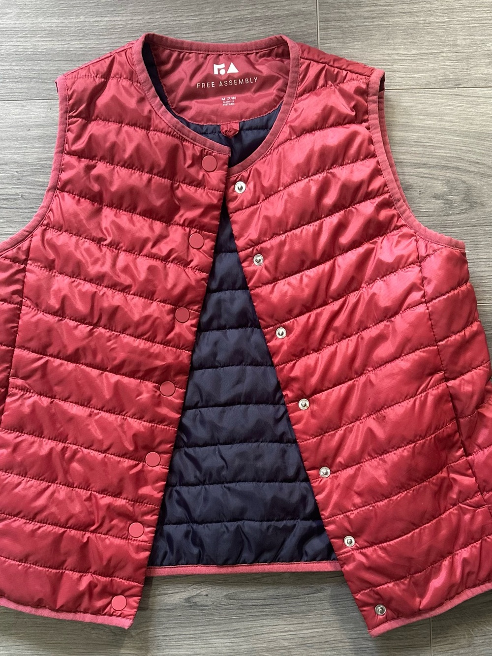 Free Assembly (Girl) Kids Puffer Vest in Pink